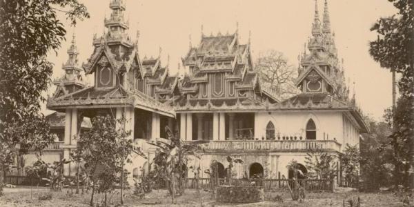 Buddhist Monastery in Myanmar